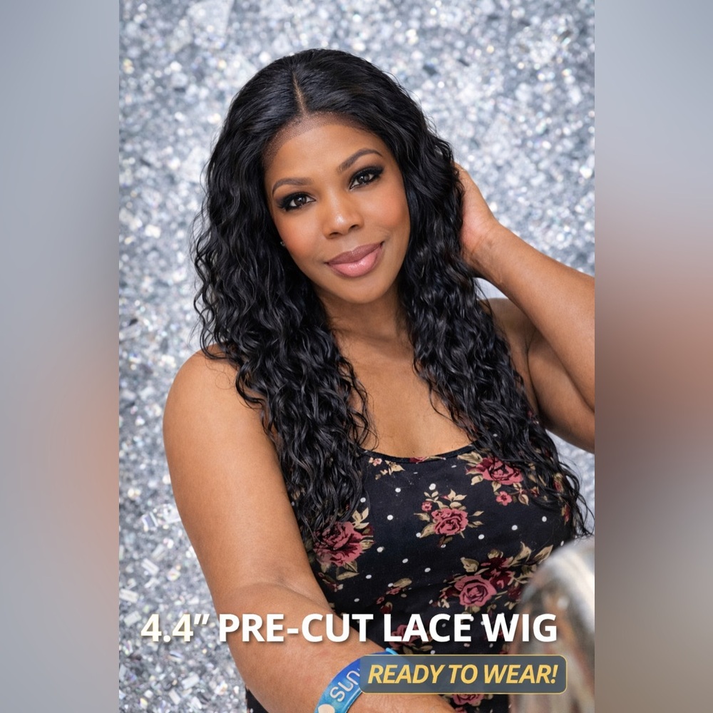 Mines Diamond 20inch human hair wig, 4.4 ready to go.